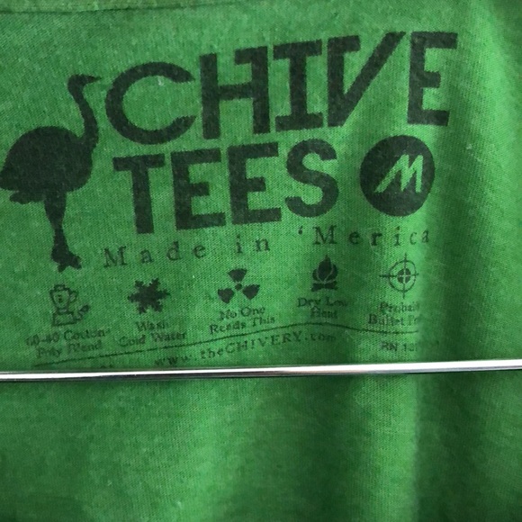 KCCO Chive Tees keep calm & chive on - Picture 2 of 4